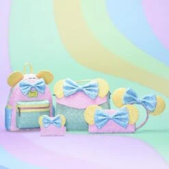 Loungefly -Loungefly MINNIE PASTEL SEQUIN 025 1