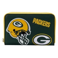 LOUNGEFLY NFL Green Bay Packers Patches Zip Around Wallet