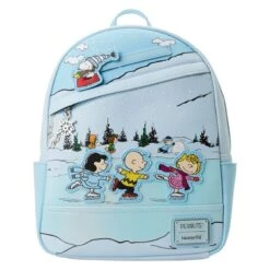 Loungefly 11 LOUNGEFLY Charlie Brown Ice Skating Mini Backpack